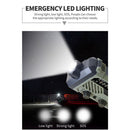 Portable Solar Hand Crank Radio AM FM Emergency Reading Lamp Flashlight Newly