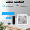 WIFI Temperature Sensor Humidity Meter Digital LCD Screen Gauge (White)