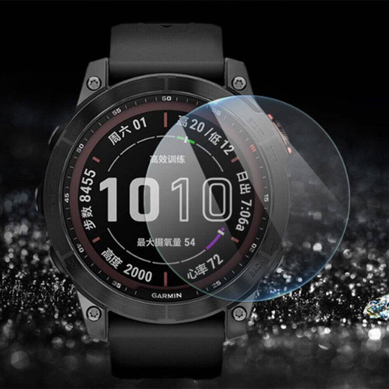2pcs Tempered Glass Film Protector Cover for Garmin Fenix 7X Elite Edition Newly