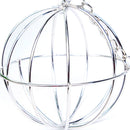 Hay Ball Grass Feeder Stainless Steel Round Ball for Rabbit Guinea Pig Hamster