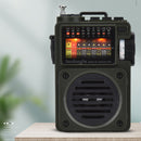 Portable Radio Bluetooth-compatible TF Card Playback Outdoor Radio Stereo Newly