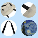 Starry Sky Printed Shoulder Shopping Bag Casual Large Tote Handbag 40*40CM