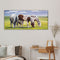 Grassland Three Horses 5D Diamond Painting Rhinestone Full Round Drill for