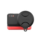 Lens Cap Protective Lens Cover Silicone For Insta360 ONE RS/R 1-inch Leica