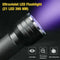 Light Fluorescence Black Light UV Flashlight 21Lamp Beads Flashlight Torch