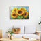 Oil Paint By Numbers Sunflowers Coloring Picture Drawing L483