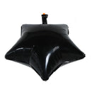 18inch Five-pointed Star Hydrogen Aluminum Foil Balloon Party Decor(Black)