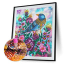 Diamond Painting Bird Partial Special Shape Rhinestone DIY Picture (PA023) Newly