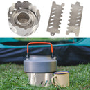 Cookware Camping Alcohol Stove Rack Windscreen Stove Support Windproof Stand