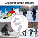 1 Pair USB Gloves Electric Heated Pads Winter Outdoor Thermal Handheld Warm Heater