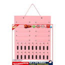 Hanging Baby Girl Headbands Storage Organizer Holder for Hair Bow (Pink) Newly