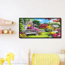 5D Full Round Diamond Painting Mountain Scenery DIY Embroidery Cross Stitch K