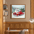 5D Red Car Diamond Painting Kit Round Drill Rhinestone Picture Craft for Gi