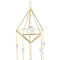 Crystal Windchimes Ornament Lighting Ball Home Hanging Pendant Decor (D) Newly