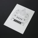 Big Church Metal Stencil Scrapbook Craft Embroidery Cutting Die-147857