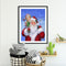 DIY Paint By Numbers Set Oil Hand Painted Santa Claus Kids Drawing Home Craft