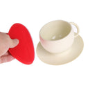 Silicone Dish Bowl Cleaning Brushes Scouring Pad Pot Pan Wash Brushes Red