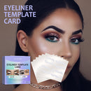 Multi Function Eye Makeup Template Special Drawing Eye Liner Eyeshadow Tool