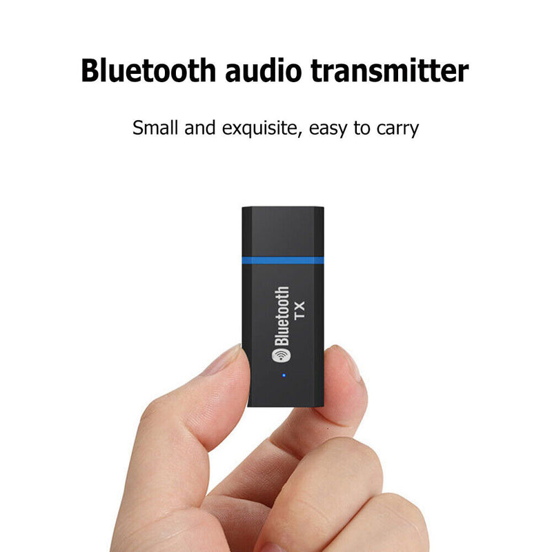Wireless USB Adapter Driver-Free 3.5mm AUX for Computer PC Laptop Headset