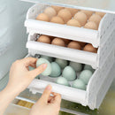 20 Grids Egg Storage Box Food Protect Holder Plastic Refrigerator Space Saver