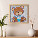 5D DIY Diamond Painting Cartoon Animal Full Drill Rhinestone Mosaic Art Pictu