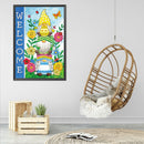 5D DIY Diamond Drawing Garden Gnome Special-shaped Partial Drill Wall Decor Art