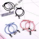 day Gifts Rope Bracelets Star Astronaut Gift For Couple Magnet Bracelet