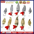 10pcs/pack Fishing Lures Spoon Bait Set Metal Hard Bait Lure Kit with Box