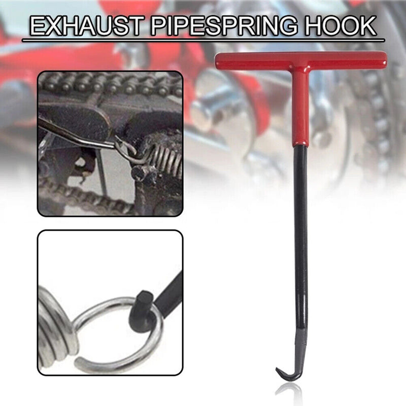 T-Handle Motorcycle Exhaust Pipe Springs Puller Scooter Installer Remover H