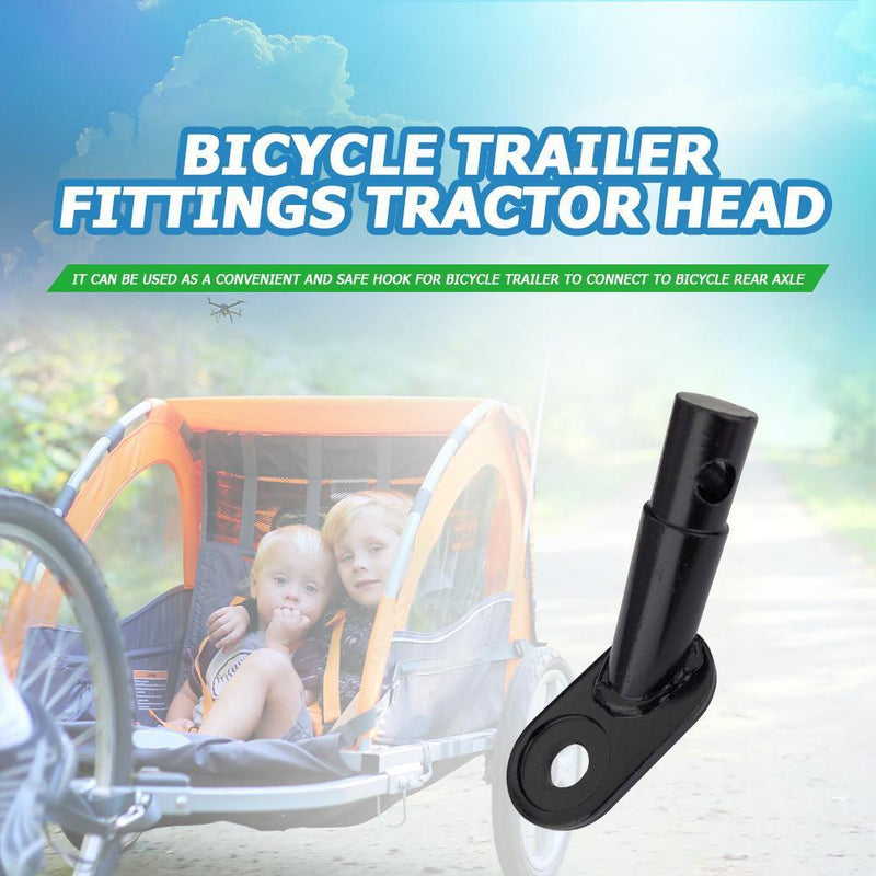 Portable Bicycle Trailer Fittings Tractor Head Useful Bike Attachment (1) Newly