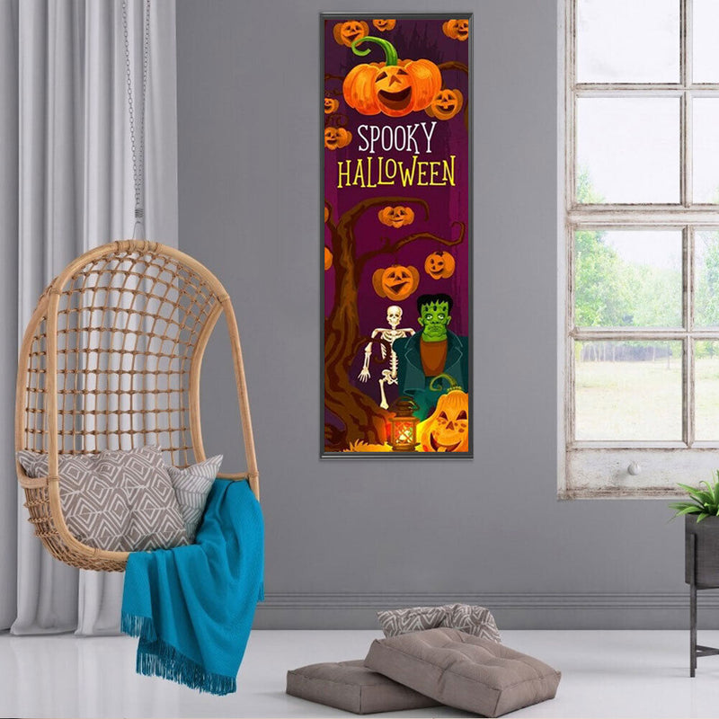 5D DIY Diamond Painting Kits Full Round Drill Halloween Mosaic Picture (Y639)