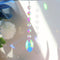 #A Crystal Windchimes AB Color Beads Window Craft Outdoor Garden Hanging Pendant