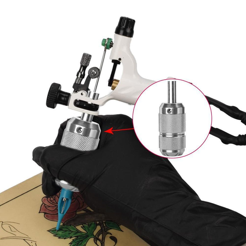 Adjustable Needle Length Auto Self-locked Tattoo Grip Handle for Tattoo Machine