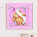 Diamond Painting Cartoon Bear 5D DIY Full Drill Round Rhinestone (B1072) Newly