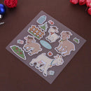 Goat Silicone Stamps Carbon Steel Cutting Dies Stencil Scrapbook Album