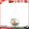 Boho Mirror Ball Hanging Flower Pot Hanger Basket Home Garden Decor (15cm) Newly