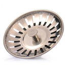 1xStainless Steel Kitchen Sinks Strainer Waste Plug I Drain Filter 2Q6W Y7V5