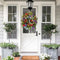 Wildflower Wreath Summer Spring Garland Flower Decor Ornaments Wedding Party: