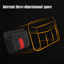 PU Leather Car Seat Storage Bag Pouch Phone Pocket UK Space-saving H2W0