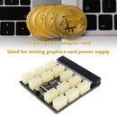Power Board 12V 13X ATX Adapter Power Supply Breakout Board for BTC Mining