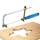 U Type Mini Woodworking Hand Saw Kit DIY Jewelry Hand Tools + 8pcs Blades Newly