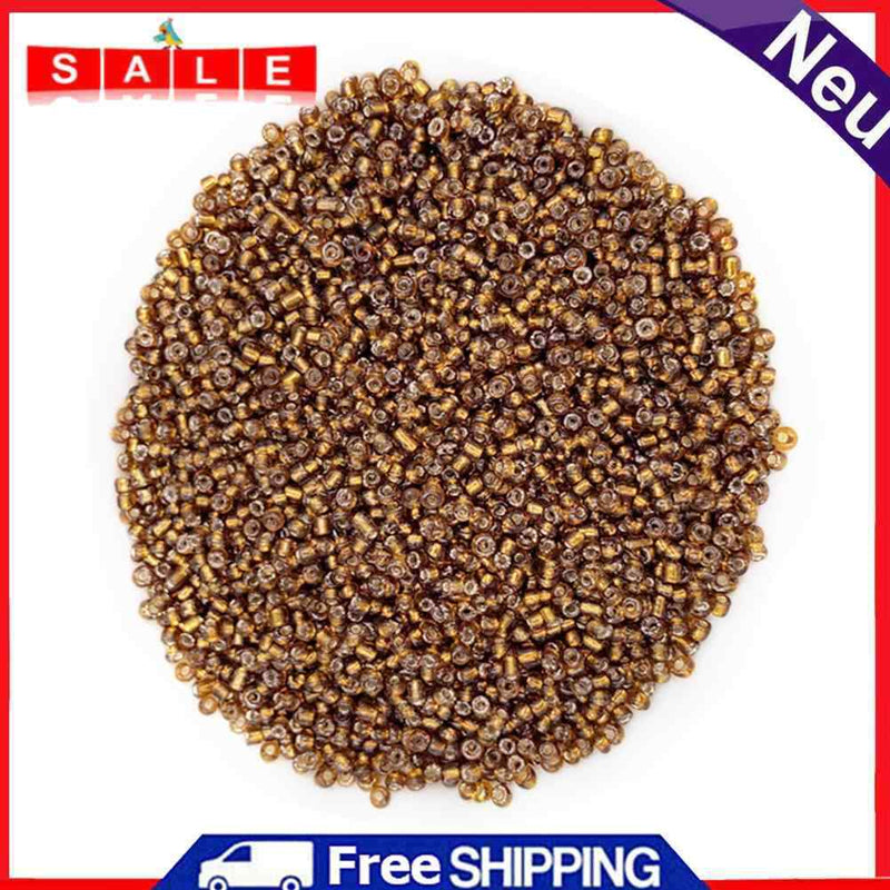 1200pcs/Pack 2mm Charm Mini Beads DIY Necklace Bracelet for Jewelry Making Craft