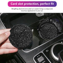 Coaster with Rhinestones for Car Disassemble Easily Vehicle Interior Gifts