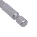 7pcs, 65mm Length Magnetic S2 Steel End Hexagon Head Hex Screwdriver Ball