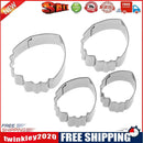 4pcs/set Stainless Steel Fondant Cake Decoration Peony Petal Cutter Mold