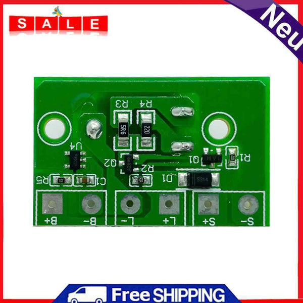 Switch Solar Lawn Lamp Controller Lithium Battery Light-Sensing Circuit Board