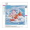 seawang DIY 5D Diamond Embroidery Painting Love Boy Wings Full HSS Cross Stitch
