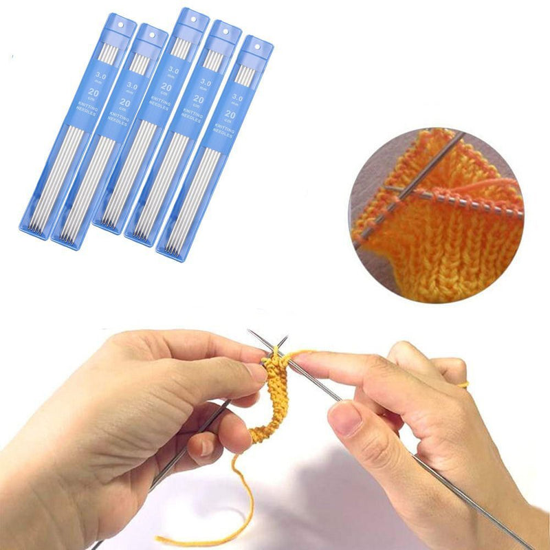 Weave Straight Knitting Needles Metal Crochet Knitting Tools Crochet Hooks