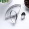 3pcs/set Metal Cookie Cutters Biscuit Mold Leaves Fondant Cake Mould