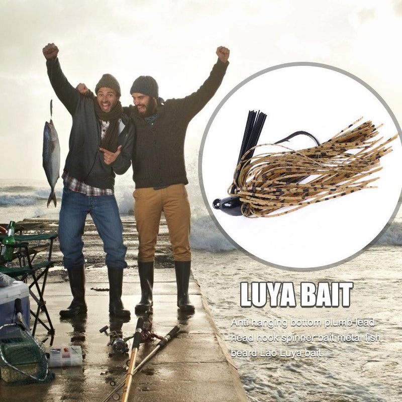 7cm 10g Fishing Lures Chatterbait Spinnerbait Artificial Wobbler Baits (8)